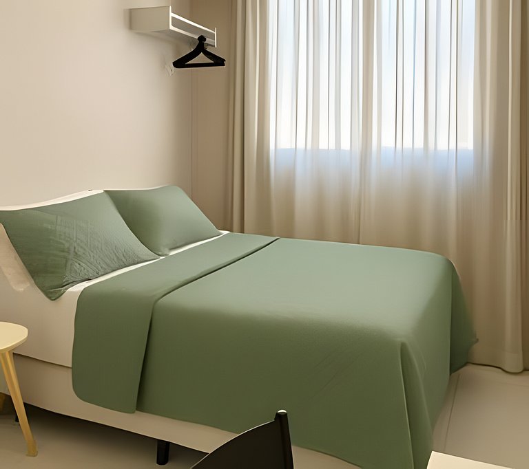 Flat no centro - Rooftop exclusivo