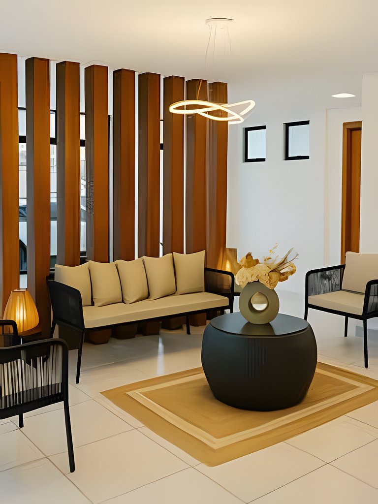 Flat no centro - Rooftop exclusivo