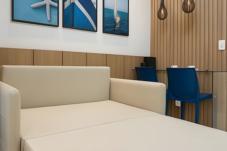 Apto moderno com rooftop piscina em Maracaípe