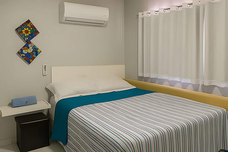 Duplex 3 quartos no centro e 100 metros da praia