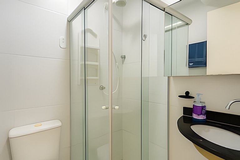 Duplex 3 quartos no centro e 100 metros da praia