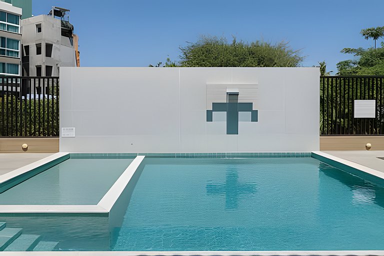 Duplex 3 quartos no centro e 100 metros da praia