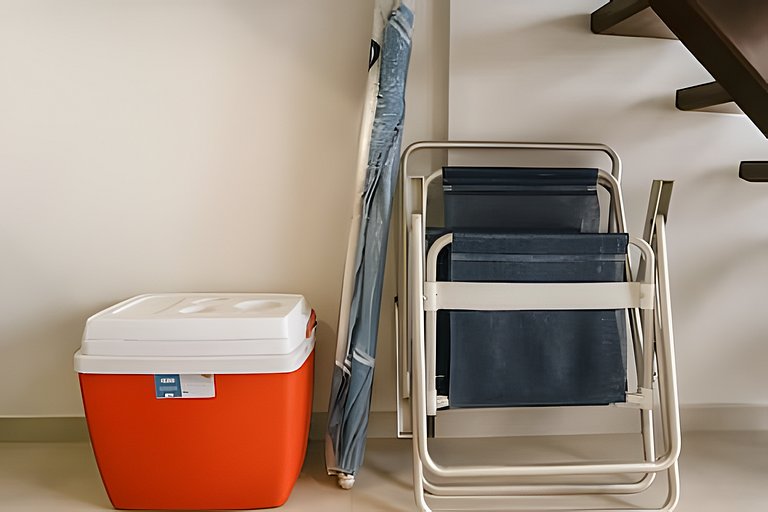 Duplex 3 quartos no centro e 100 metros da praia