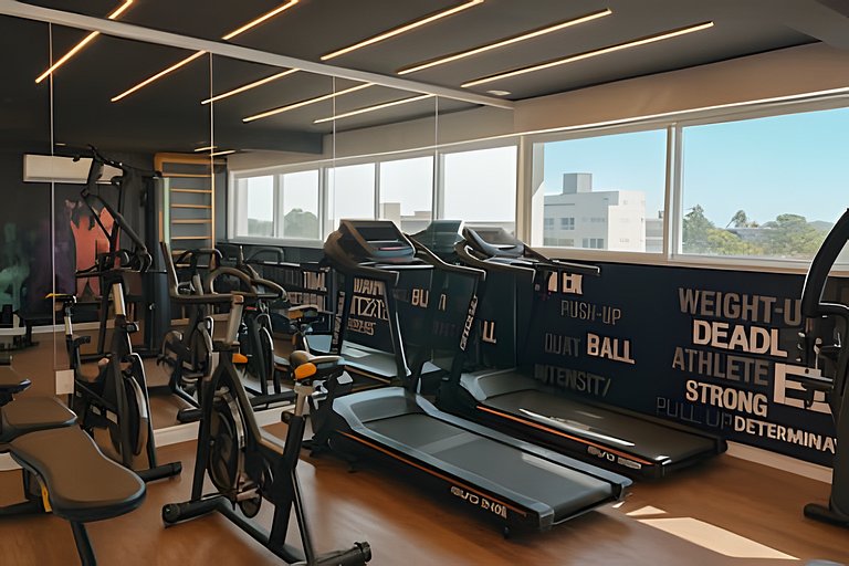 Apto 1 quarto no centro Piscina Gym e Coworking