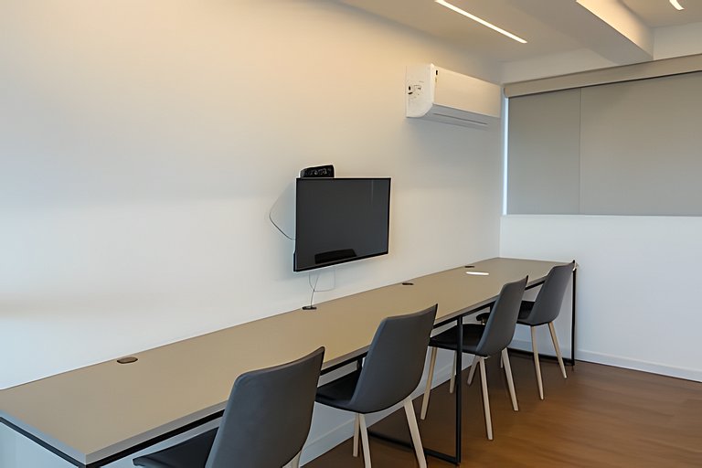 Apto 1 quarto no centro Piscina Gym e Coworking