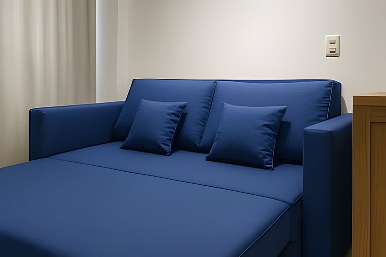 Centro 1 Quarto com Piscina, Gym e Coworking