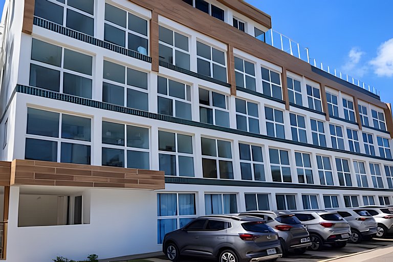 Centro 1 Quarto com Piscina, Gym e Coworking