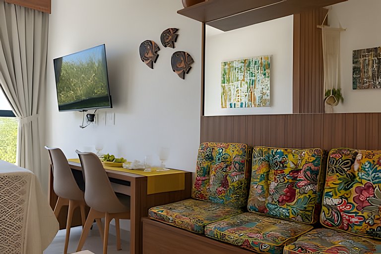 Estiloso flat com rooftop by Haus