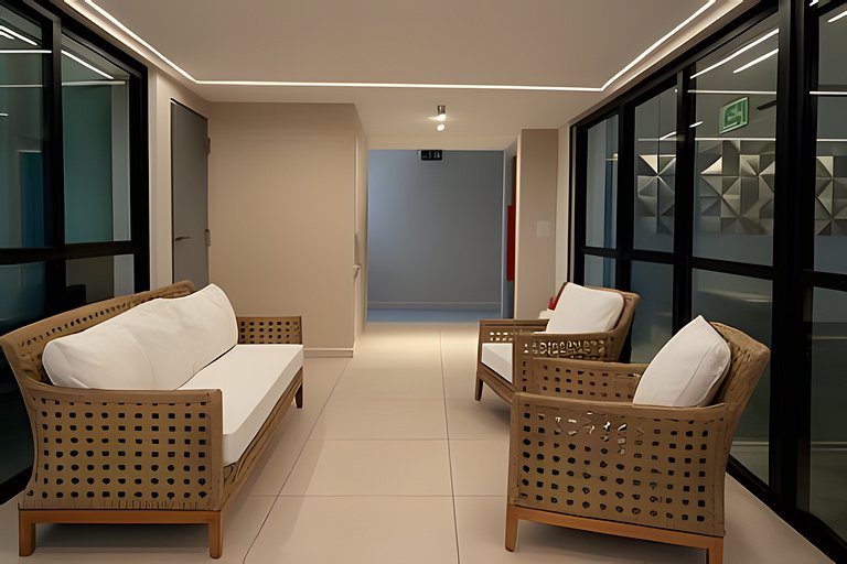 Estiloso flat com rooftop by Haus