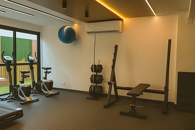 Estiloso flat com rooftop by Haus