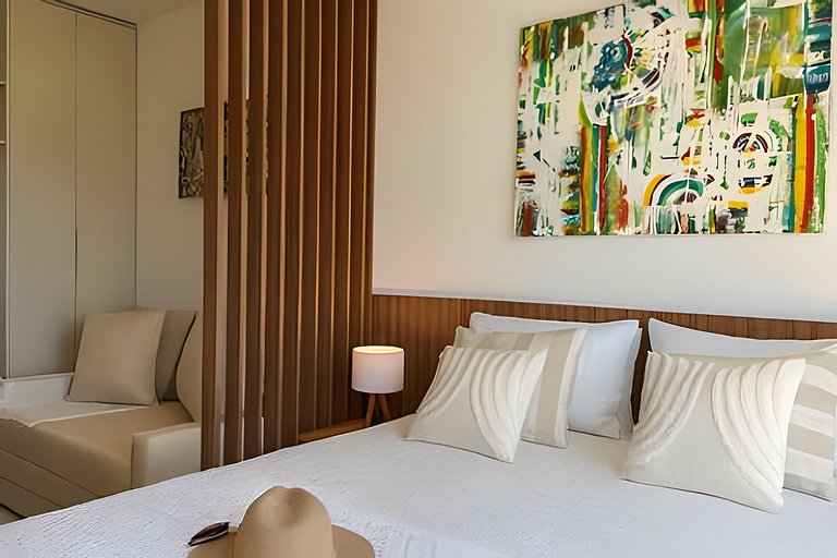 Estiloso flat com rooftop by Haus