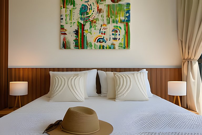 Estiloso flat com rooftop by Haus