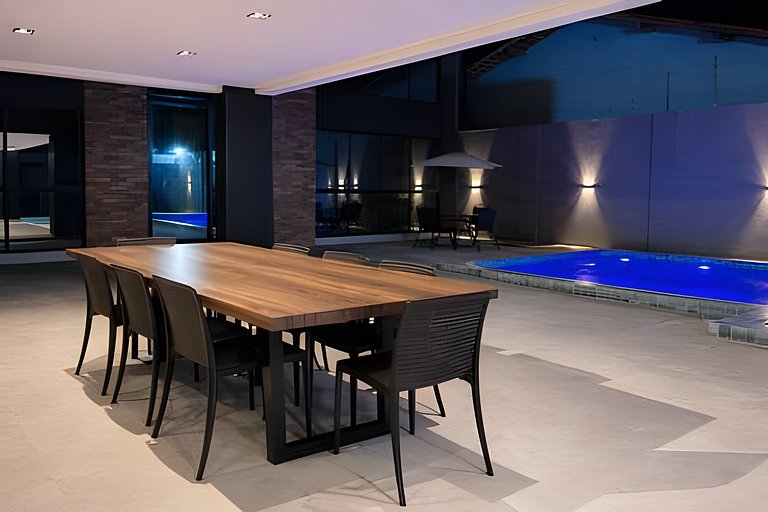 Casa luxo 3 quartos, piscina, área gourmet by Haus