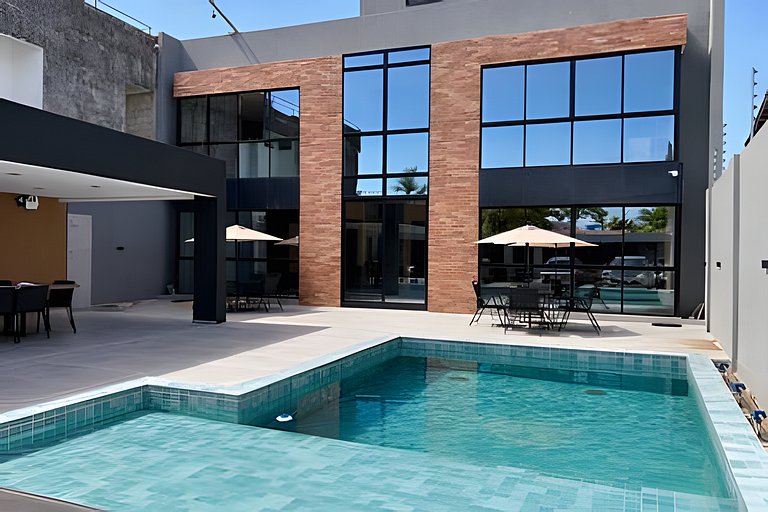 Casa luxo 3 quartos, piscina, área gourmet by Haus